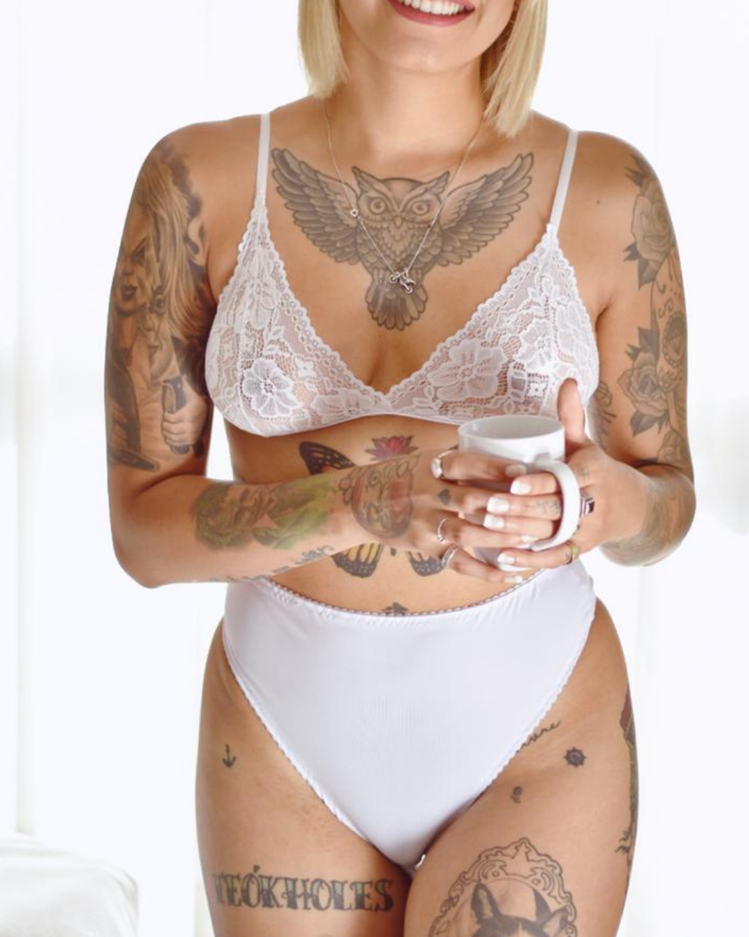 Bralette de encaje Belle - Image 2